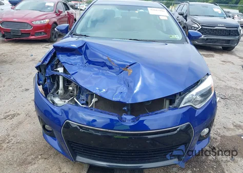 2016 Toyota Corolla S Premium from USA, damaged, VIN 2T1BURHE5GC495880